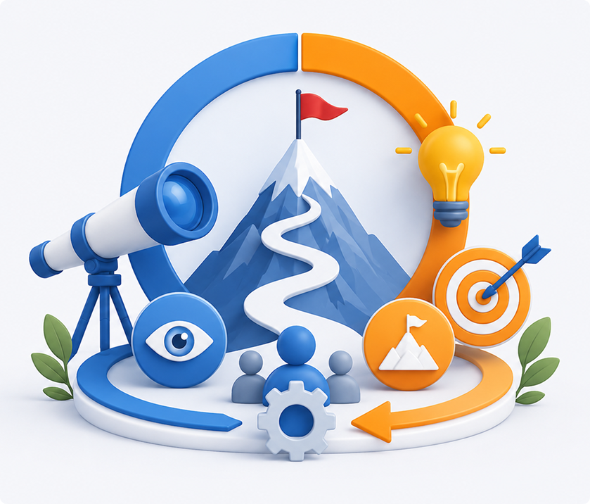 Vision and Mission illustration